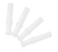 Ipetboom 4pcs Meat Grinder Pusher Tool Food Grade Plastic Ergonomic Handle Comfortable Grip Compatible with Multiple Meat Grinder Attachment Parts for Kitchen Use