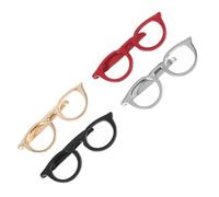 Ipetboom 4pcs Men Tie Clips Necktie Collar Clips Tie Clasp Pin Mens for Men Pins for Glasses