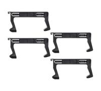 Ipetboom 4pcs Microwave Door Latch Hooks Replacement Parts for Compatible Microwave Oven M1-211a Mm721ng1 Sturdy Oven Door Catch Accessories for Quick DIY Repair