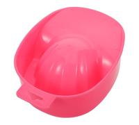 Ipetboom 4pcs Nail Soaking Bowl: Plastic Soak Off Bowl Double Layer - Manicure Soaking Container for Finger & Hand - Nail Art Tool Manicure Accessories