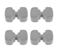 Ipetboom 4pcs Non-Slip Rubber Foot Caps for Shower Stool Replacement Bath Stool Feet Pads Noise-dampening Rubber Leg Tips for Bathroom Floor Protection Suitable for Bath and Chair Legs