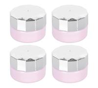 Ipetboom 4Pcs Refillable Nail Polish Gel Bottles Set Portable Empty DIY Nail Polish Containers Brush for Travel and Salon Use