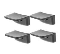 Ipetboom 4Pcs Removable Pot Handle Scald Heat Insulated Grip for Steam Pots Ergonomic Replacement Handles for Milk Pans Practical Safe Kitchen Accessory