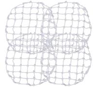 Ipetboom 4Pcs Round Well Cover Safety Nets Fall Prevention Net for Sewage Manhole Drainage Wells Polyester Mesh 700# Anti-Fall Protective Netting for Garden and Safety