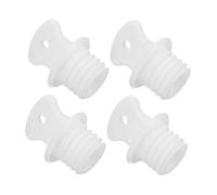 Ipetboom 4pcs Rubber Hot Water Bottle Lids Caps Replacement Sealing Plugs for Hot Water Bag