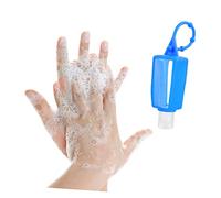 Ipetboom 4pcs Silicone Filling Bottles for Travel Plastic Hand Bottles Leak Design for Liquid Containers and Personal Care Products The Go Random Color