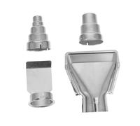 Ipetboom 4pcs Stainless Steel Hot Air Soldering Nozzles Replacement Tips for Hot Air Tools Various for Welding Bending and Heat Shrink Wire Connectors Easy to Install