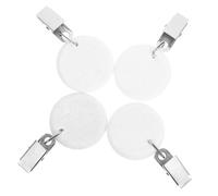 Ipetboom 4pcs Tablecloth Weights Metal Clips Decorative Table Cover Holders for Outdoor Kitchen Dining Use Reusable Practical Table Cloth Pendants Windproof