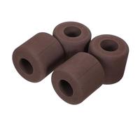 Ipetboom 4pcs Thickened EVA Door Pinch Protector for Safety Wind-Resistant Door Holder Stopper Quiet Slam Cushion for Homes Schools Childcare Facilities Brown