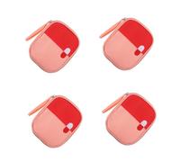 Ipetboom 4pcs Travel Emergency Kit Bag for Home Handheld Nursing Bag Multi-Pocket Medicine Pouch
