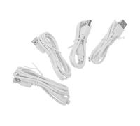 Ipetboom 4pcs USB Charging Cord Replacement for Water Flosser Portable Lightweight Cable with Secure Connector Enhanced Fast Charge Compatible for Home Travel Use