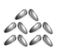 Ipetboom 5 Pairs Nose Pads for Glasses Anti-Slip Eyeglass Nose Pads Grips for Eyeglasses Sunglasses Eye Wear Silver