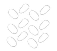 Ipetboom 5000pcs Thick Clear Rubber Bands High Elasticity Hair Ties Heavy Duty Large Elastic Bands for Women Sports Travel Daily Use Disposable Tpu Hair Accessories