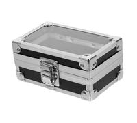 Ipetboom 50holes Magnetic Bit Holder Nail Buffers Drill Bit Craft Storage Box Nail Storage Box Multiple Slots for Drill Holder Organizer