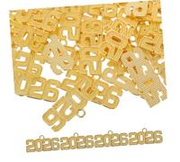 Ipetboom 50pcs Alloy Graduation Charms for Keychain Making DIY Pendant Accessories for Jewelry Crafts Stylish Keepsake for Graduates and Loved Ones