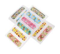 Ipetboom 50pcs Breathable Cartoon Bandages for Outdoor Activities Cute Adhesive Bandages for Boys and Girls for Camping and Parks Single Use Skin-Friendly Design