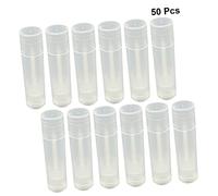 Ipetboom 50pcs Homemade Lipstick Tubes Bottles Refillable DIY Containers for Lotion
