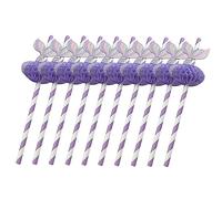 Ipetboom 50Pcs Mermaid Paper Straws Biodegradable Drinking Straws for Parties Unique Honeycomb Design for Cocktail Decorations and Festive Events