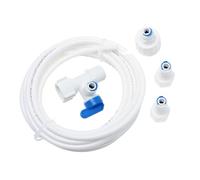 Ipetboom 5m Ice Maker Water Line Hose with Connector Kit Ice Machine Inlet Pipe Adapter for Home Freezer and Connection Accessories