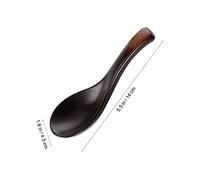Ipetboom 5Pcs Ceramic Soup Spoons Japanese Retro Style Delicate Food Spoons for Eating Soup Porridge and Seasonings Lightweight Easy to Clean Gift