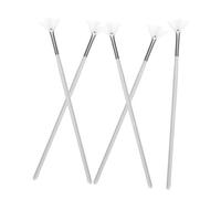 Ipetboom 5pcs Fan Makeup Brush Facial Mask Applicator for Even Coverage Lightweight Portable Tools for Mud Masks Professional Esthetician Facial Supplies