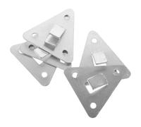 Ipetboom 5pcs Fire Extinguisher Wall Mount Hooks with Screws, Fire Extinguisher Bracket Holder for Secure Wall Installation, Suitable for Offices and Industrial Use