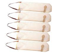 Ipetboom 5Pcs Reusable Hanging Mesh Storage Bags Kitchen Onion Vegetable Storage Breathable Net Bags for Household Organization and Grocery Shopping