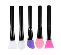 Ipetboom 5pcs Silicone Brush Skincare Applicator for Facial Masks Creams and Beauty Products Easy to Use Hard Reach Areas Comfortable Touch for All Skin Types