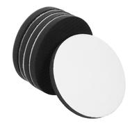 Ipetboom 5pcs Soft Sponge Polishing Pads Buffer Cushion for Pneumatic Sanders Compatible with Car Polisher Vibration Absorbing Shock Resistant Easy Installation for Precise Sanding and