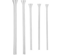 Ipetboom 5pcs Spring Steel Tube Bender Set for Thin Wall Metal Tubing, Manual Pipeline Spring Bending Tool for HVAC Pipe and Air Conditioner Installation in Home and Workshop