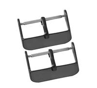 Ipetboom 5Pcs Stainless Steel Watch Band Clasp Strap Buckle for Smartwatch Bands Durable Elegant Wristwatch Accessories