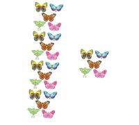 Ipetboom 5sets Insect Brooch Pins Butterfly Moth Decorative Badges for Backpacks and Clothing Unique Aesthetic Accessories for Birthdays and Special Occasions 5pcs*5