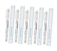 Ipetboom 5sets Microblading Eyebrow Marking Pens Rulers Double-tip Fine Thick Tip Multifunctional Salon Mapping Tools for Precise Eyebrow Shaping