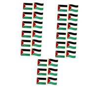 Ipetboom 5sets Palestine Flag Brooches Metal Lapel Pin for Men Stylish National Flag Pins for Clothing Hats and Bags for Casual and Special Events 6pcs*5