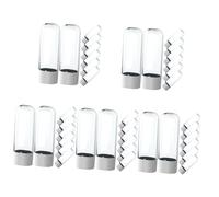 Ipetboom 5sets Sleek Electric Toothbrush Head Protector Brush Cover Case for Home Travel 8pcs*5