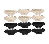 Ipetboom 6 Pairs Adhesive Anti-Slip Heel Liners for Women Protective High Heel Cushions Wear-Resistant Shoe Inserts to Prevent Blisters and Slippage Suitable for High and Leather Shoes