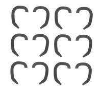 Ipetboom 6 Pairs Auricle Correction Tools Soft Ear Supports for Protruding Ear Valgus Auricle Correction Newborn Essentials Black