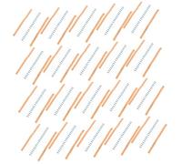 Ipetboom 600pcs Metal Film Resistor Kit Tolerance Precision Values Each Five-color Ring Assortment for Computer Electronics DIY Projects