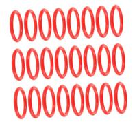 Ipetboom 60pcs Bright Plastic Mini Carnival Toss Rings for Ring Toss Game Fun Party Favor Target for Halloween Team Building Outdoor Sports and Festive Events