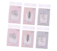 Ipetboom 6bags Oil Absorbing Paper for Women Each Random Style for Controlling Shine Office and Everyday Use