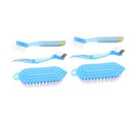 Ipetboom 6pcs Decontamination Brush for Bathtub Tile Brush for Joint Scrubbing Stiff Cleaning for Bathroom Crevice for Tile Grout Cleaning