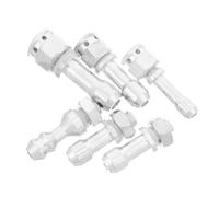 Ipetboom 6pcs Explosionproof Aluminum Alloy Pressure Cooker Valves Replacement Vent Pipes Compatible with Various Models Kitchen Supply Safety Parts