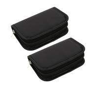 Ipetboom 6pcs Glucose Storage Pouch Lightweight Pu Material Case Compact Travel Bag Essential for Diabetic Diaries