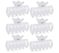 Ipetboom 6pcs Hot Roller Clip Hair Curler Replacement Claw Clip for Roller Jaw Clamps for Hot Curler Clamp Use As for Styling