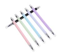 Ipetboom 6Pcs Inkless Everlasting Pencils with Eraser Lightweight No-sharpening Writing Pencils for Students Multi-color Ergonomic Design Suitable for School Art and Drawing Use