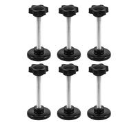Ipetboom 6Pcs M6X50 Plum Blossom Knob Screws for Walker Replacement Parts Elderly Mobility Aid Walker Seat Attachment Screws for