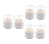 Ipetboom 6pcs Makeup Sponge Holder Storage Case for Beauty Sponges Decorative Egg Box