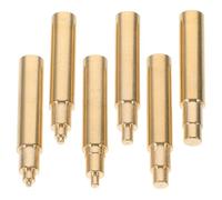 Ipetboom 6pcs Print Nut Kit Printer Nuts Knurled Insert Tip Solder Iron Tips 3d Printing Threaded Insert for Soldering Irons Golden