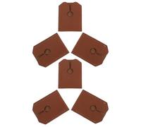 Ipetboom 6pcs Razor Cover Protective Sleeve for Men's Safety Razor Pu Leather Travel Accessories Case Storage Pouch