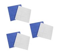 Ipetboom 6pcs Removable Adhesive Tack Board Bulletin Board Felt Wall Stickers Adhesive Poster Cork Notice Felt Memos Photos Display Bulletin Pin